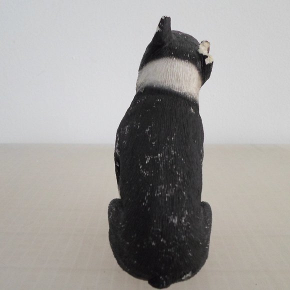 Boston Terrier Sandicast Figurine - Picture 4 of 5